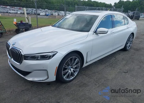 2022 BMW 740 I from USA, damaged, VIN WBA7T2C08NCG88476